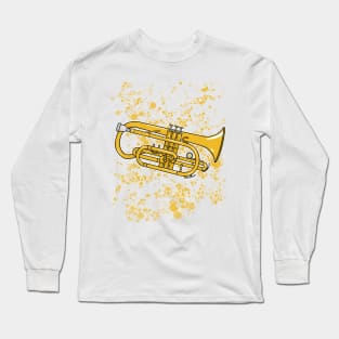 Cornet Teacher Cornetist Brass Musician Long Sleeve T-Shirt